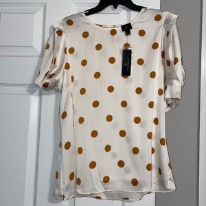 Polka Dot Tshirt Blouse